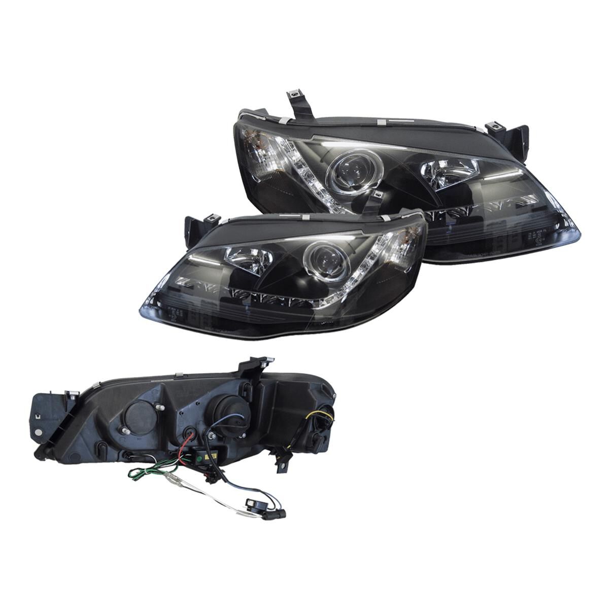 FORD FALCON XT, ES & FUTURA  BF SERIES 2  09/2006 ~ 02/2008  HEAD LIGHT SET, , scaau_hi-res