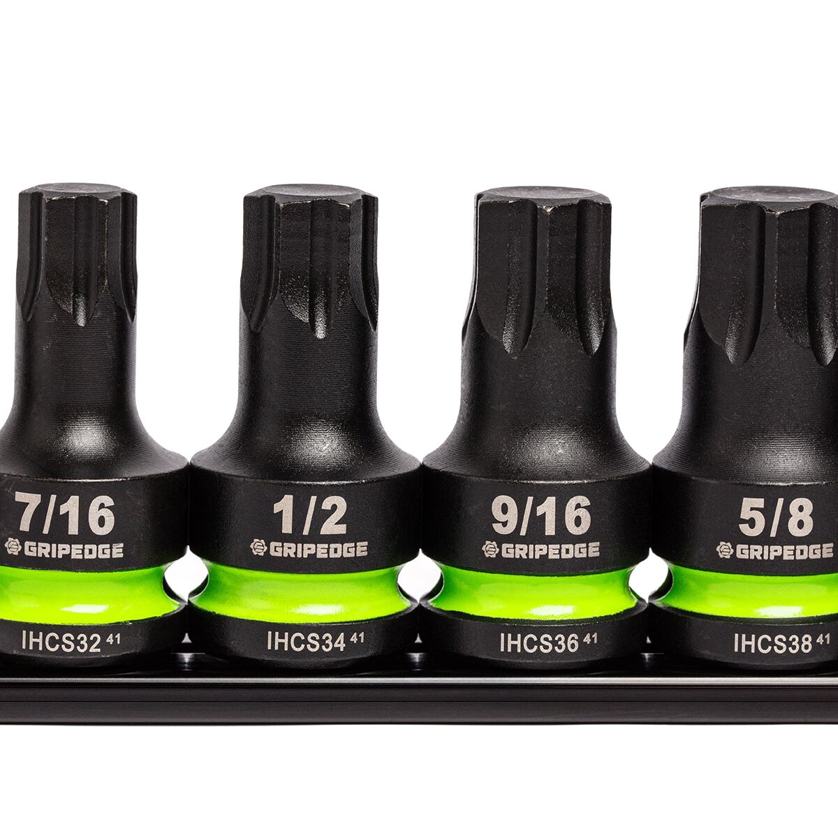 GRIPEDGE 1/2DR SAE IMPACT HEX DR SET 6PC, , scaau_hi-res
