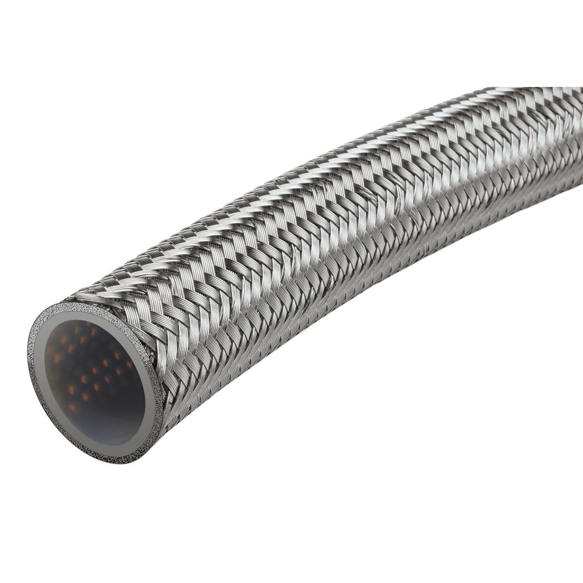 BRAIDED TEFLON E85 HOSE AN-12 1 METRE, , scaau_hi-res