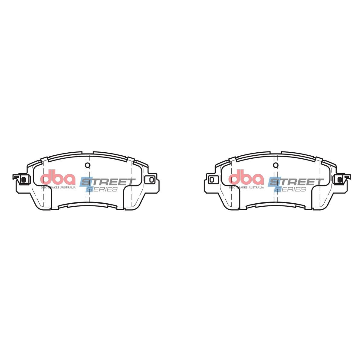DBA SS STREET SERIES BRAKE PADS [ Mazda 2 2014 - On F ], , scaau_hi-res