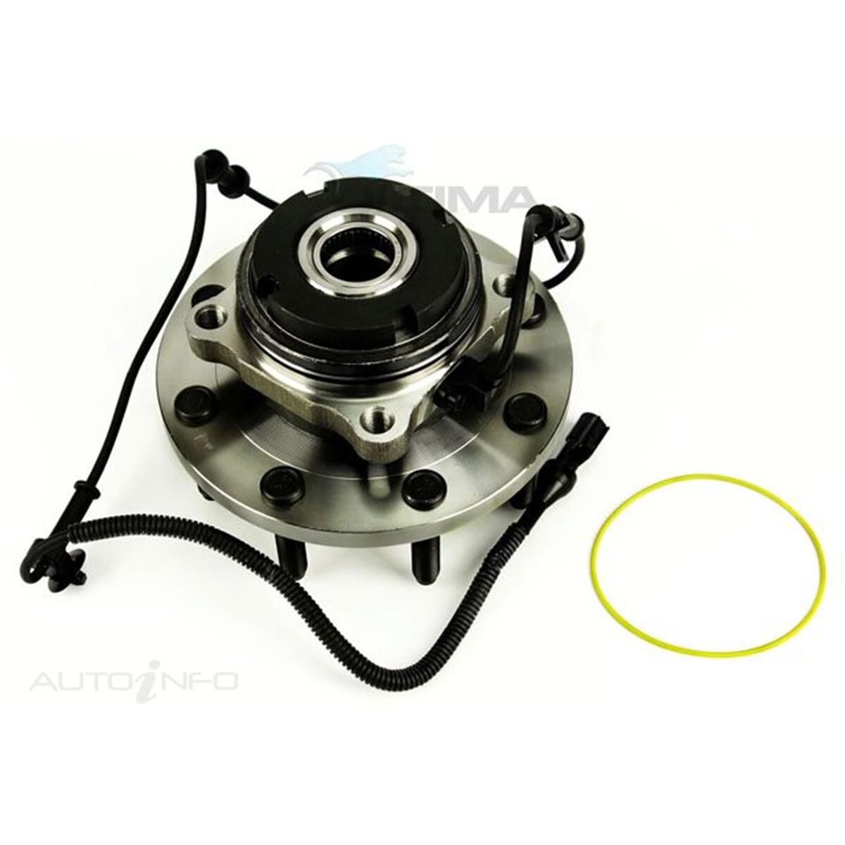 HUB ASSY (F) F250, F350 SINGLE REAR WHEEL 00 - 12/02 4 WHEEL ABS LHS/RHS, , scaau_hi-res
