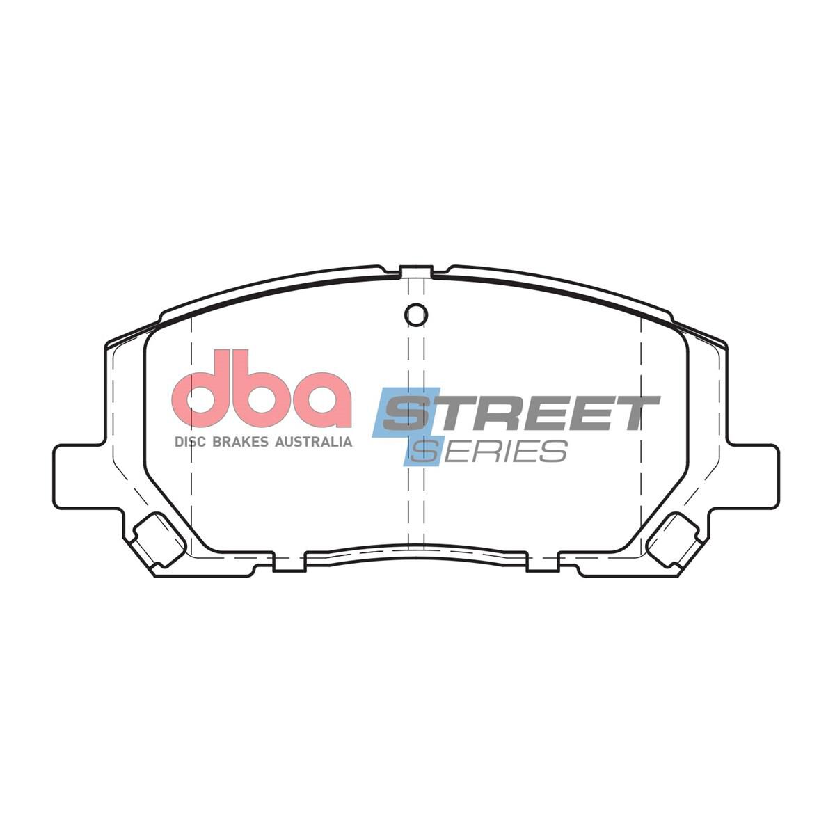DBA SS STREET SERIES BRAKE PADS [ Toyota Kluger 2003-2007 F ], , scaau_hi-res