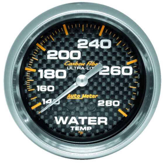 CARBON FIBER 2-5/8" WATER TEMP, , scaau_hi-res