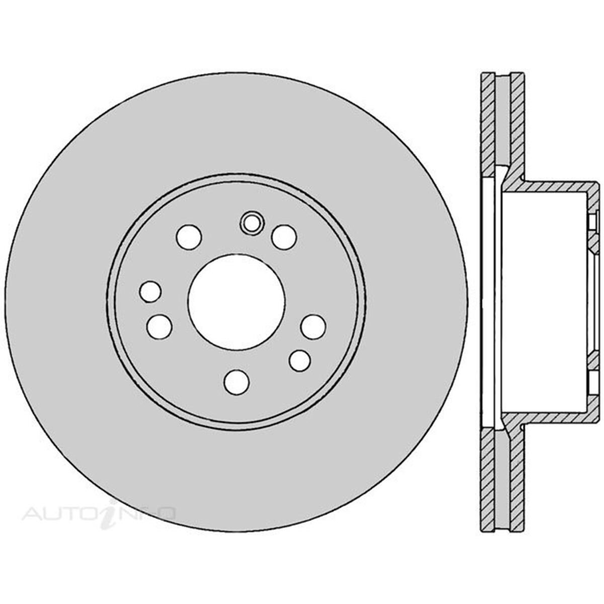 IBS Brake Rotor - Single, BR284 | Supercheap Auto