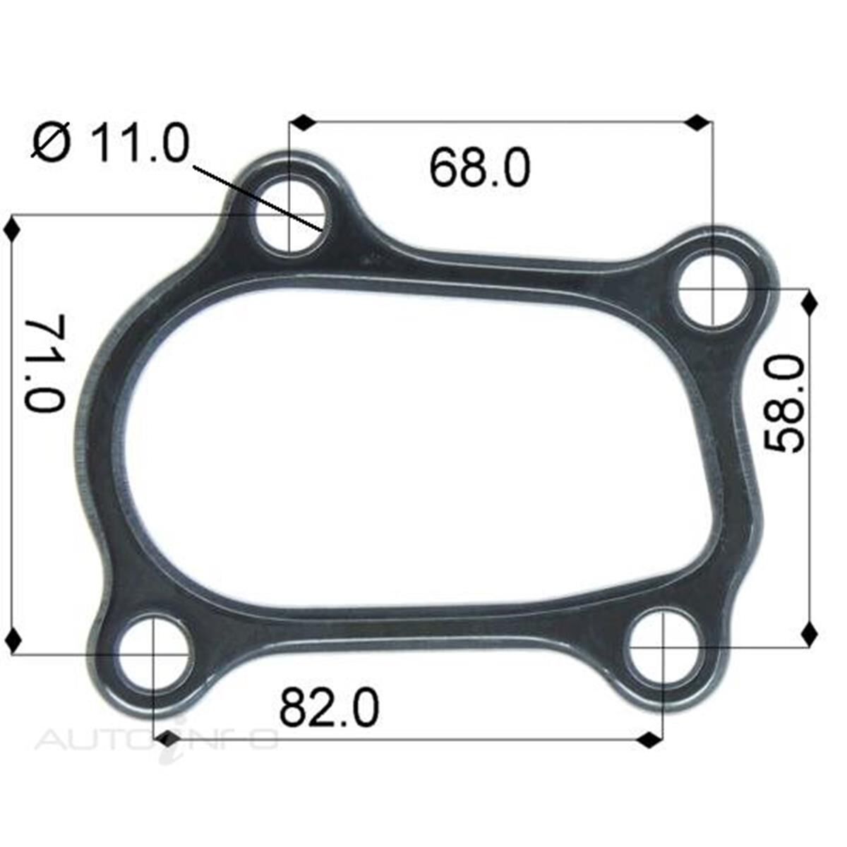Permaseal Turbocharger Gasket - TUR084 | Supercheap Auto