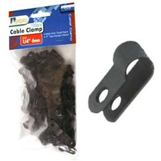 1/4"6MM CABLE CLAMP PACK 100, , scaau_hi-res