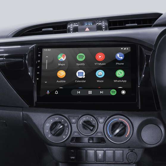 10" MULTIMEDIA RECEIVER TO SUIT TOYOTA HILUX (2020-ON) - NON-AMPLIFIED, , scaau_hi-res