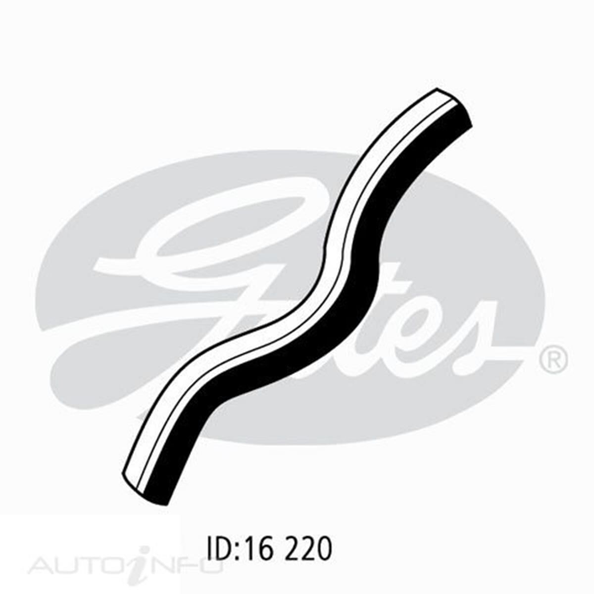 02-0166 GATES HEATER HOSE, , scaau_hi-res