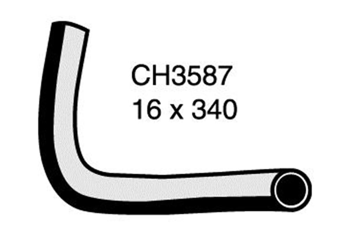 Heater Hose  - MITSUBISHI PAJERO NG - 3.0L V6  PETROL - Manual & Auto, , scaau_hi-res