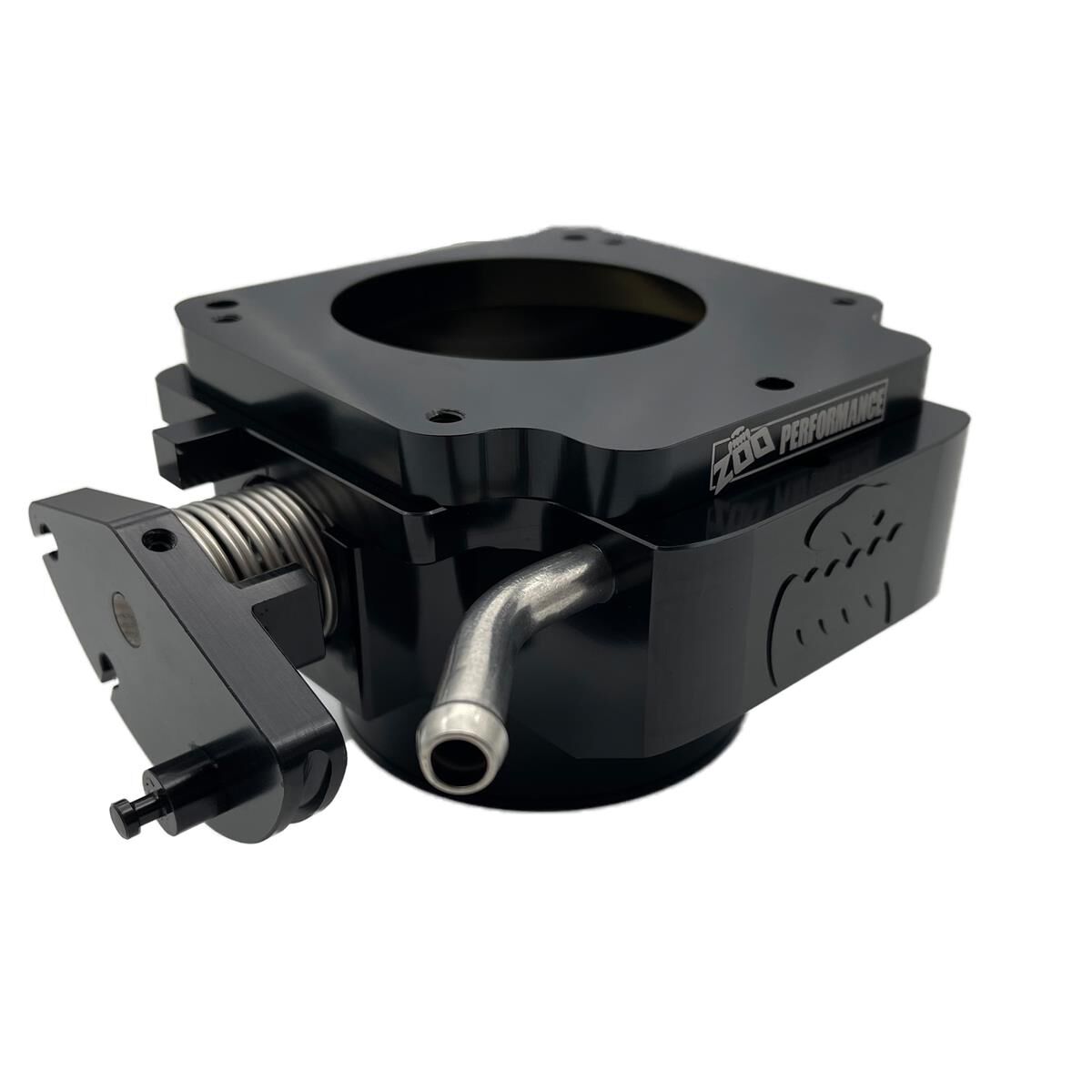 102MM LS THROTTLE BODY ADAPTOR - BLACK, , scaau_hi-res