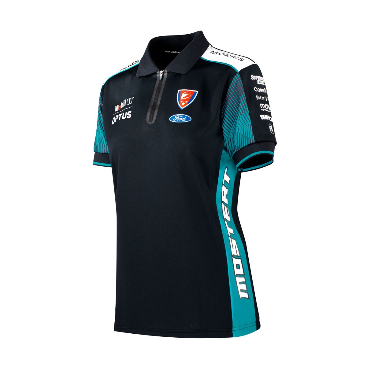 MOSTERT ZIP POLO - WOMEN'S [16], , scaau_hi-res