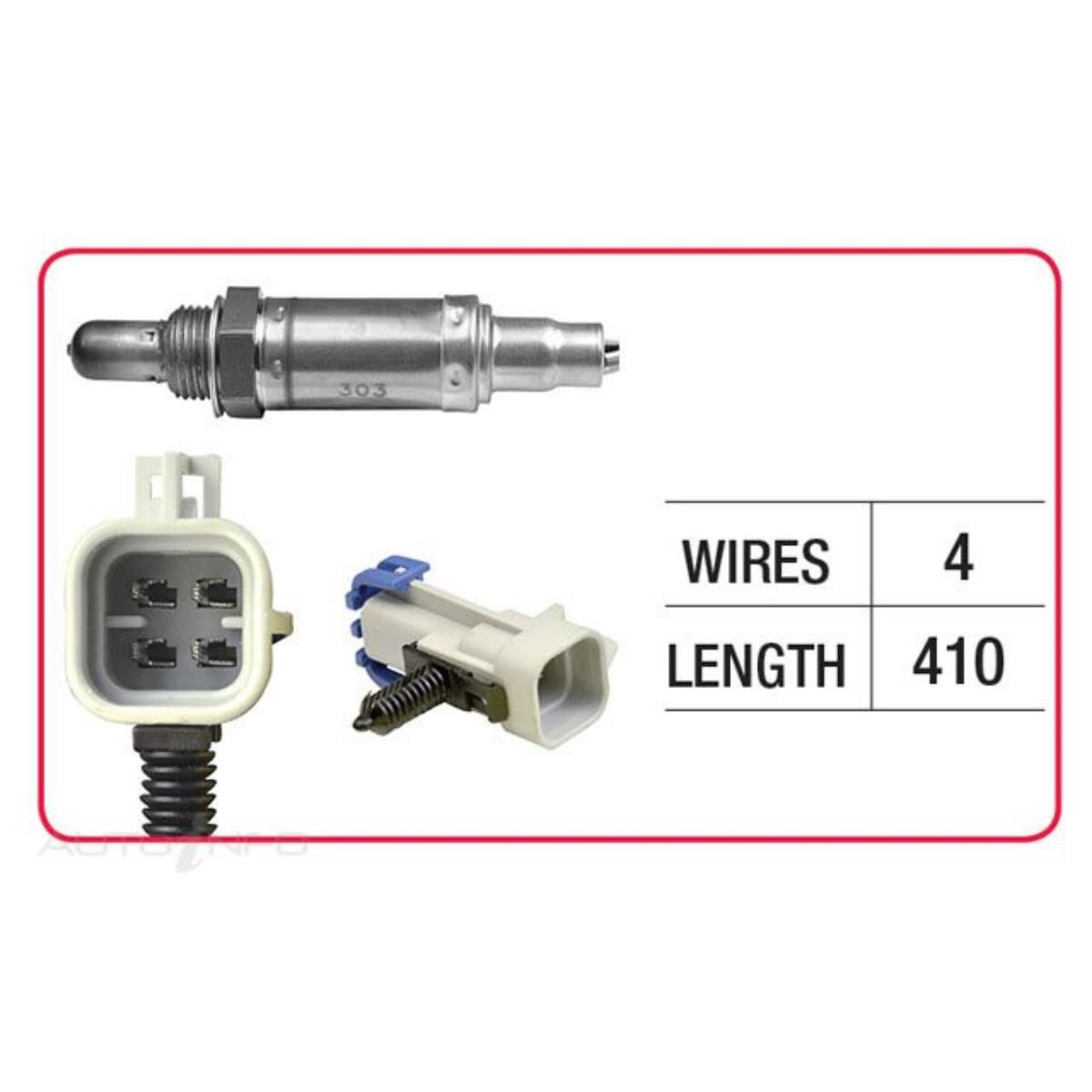 OX SENSOR - GMH 4 WIRE - DIRECT FIT, , scaau_hi-res
