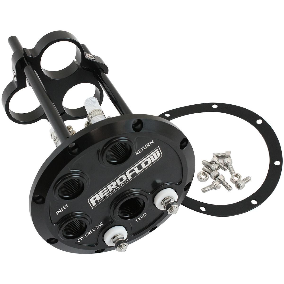 LOW PROFILE TRIPLE PUMP HANGERFUEL 450 525LPH BLACK BILLET, , scaau_hi-res