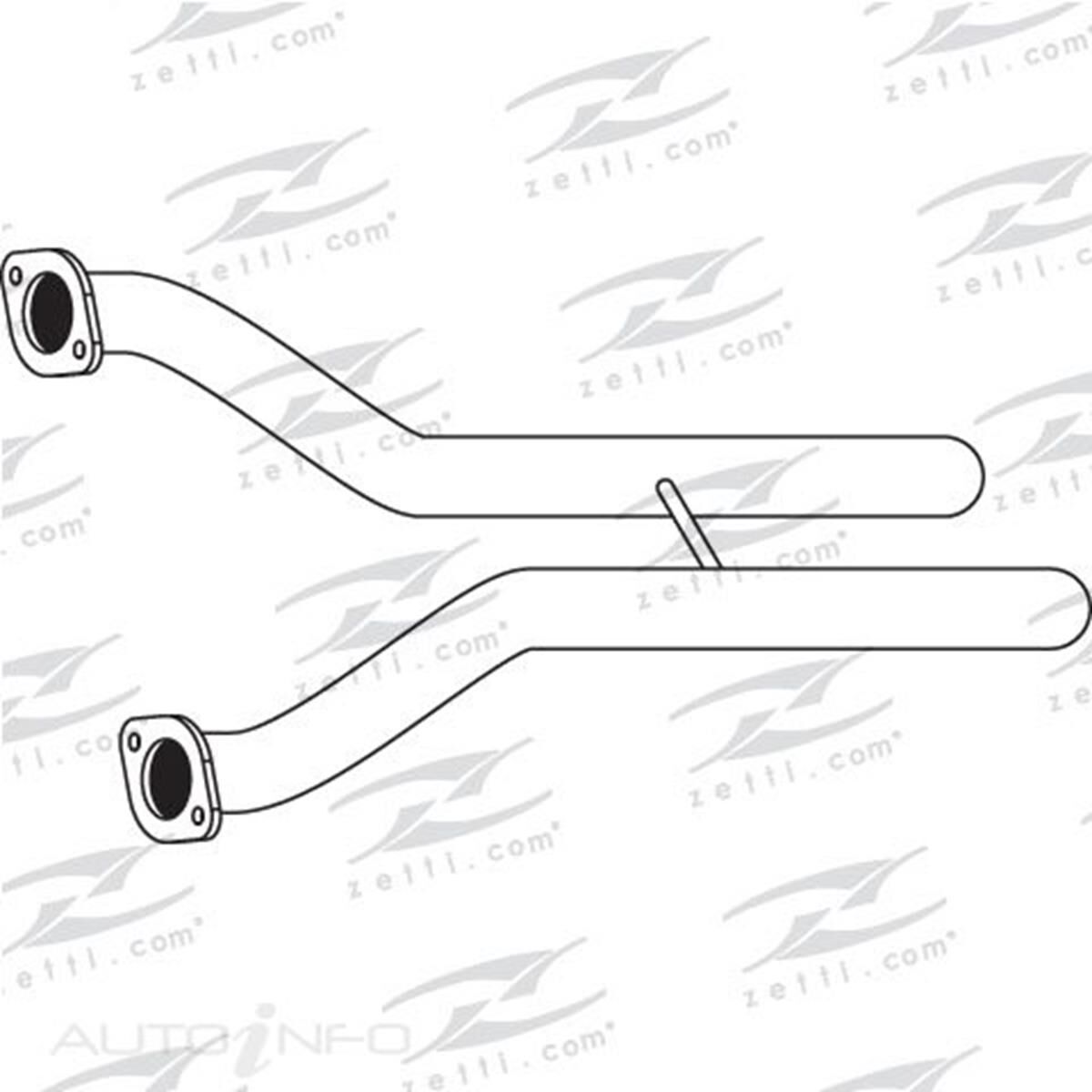 FORD FALCON EB,ED XR8 CONNENCTING " H " PIPE, , scaau_hi-res