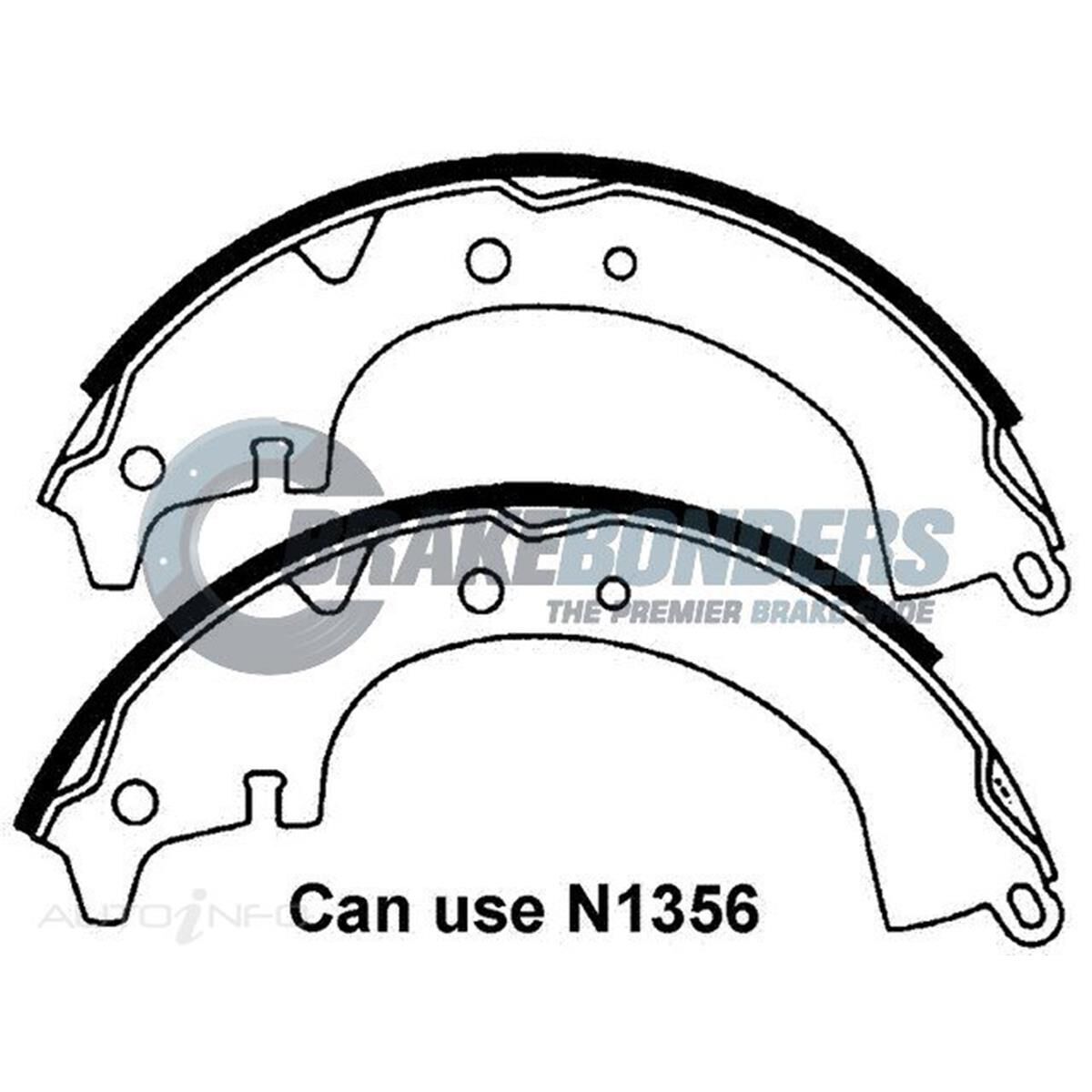 Brake Shoes - Toyota 228.6mm, , scaau_hi-res