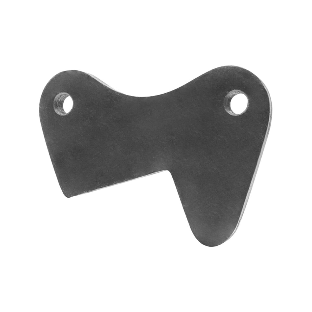 Sunrise Caliper Mount Plate Kidney Shape 7/16" Natural 40-45mm Sq Axle, , scaau_hi-res
