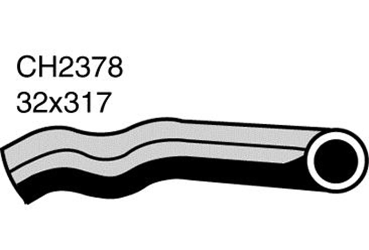 Radiator Lower Hose  - BMW 318i E30 - 1.8L I4  PETROL - Manual & Auto, , scaau_hi-res
