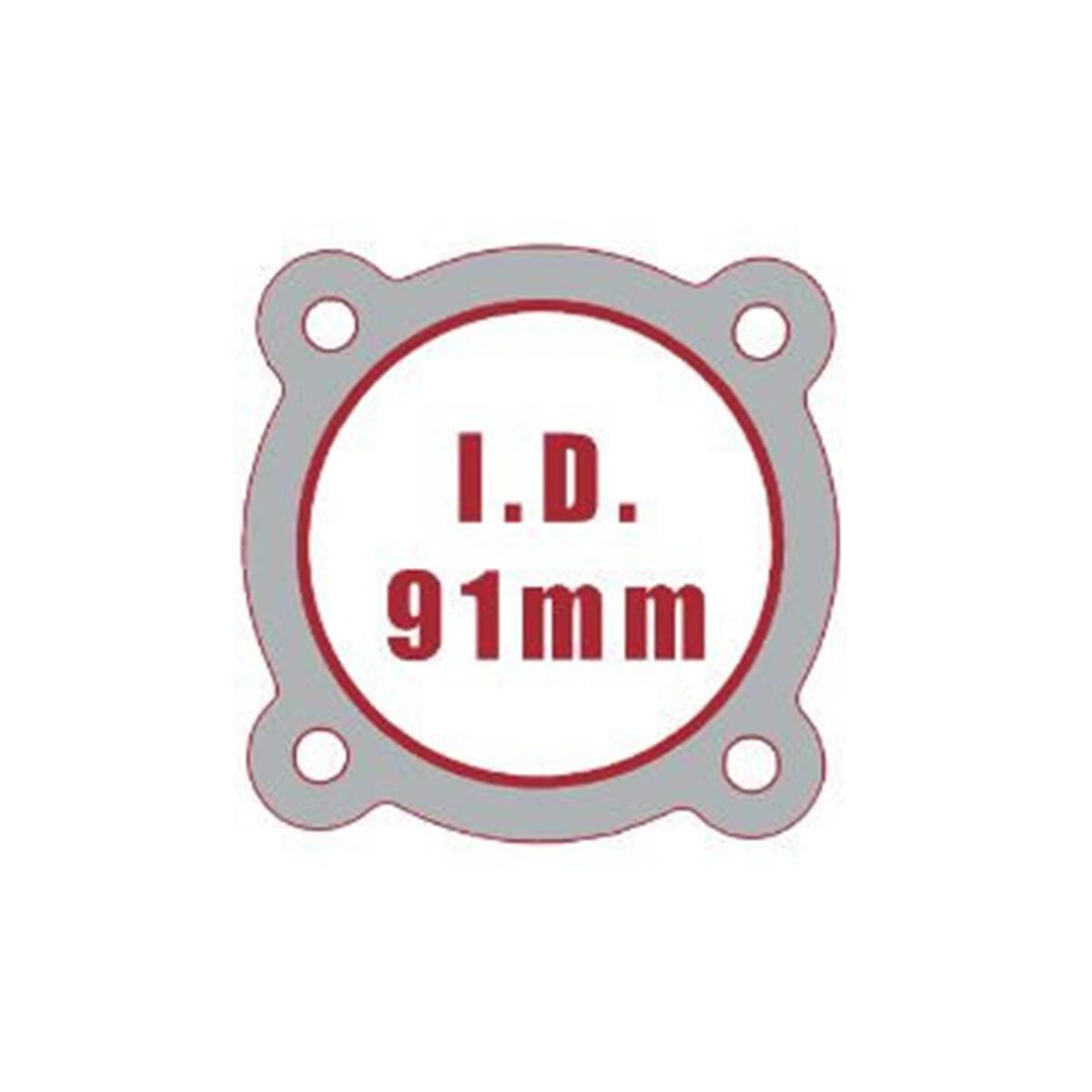 PKT10 EXH GASKET 3 1/2" 4 BOLT PKT10, , scaau_hi-res