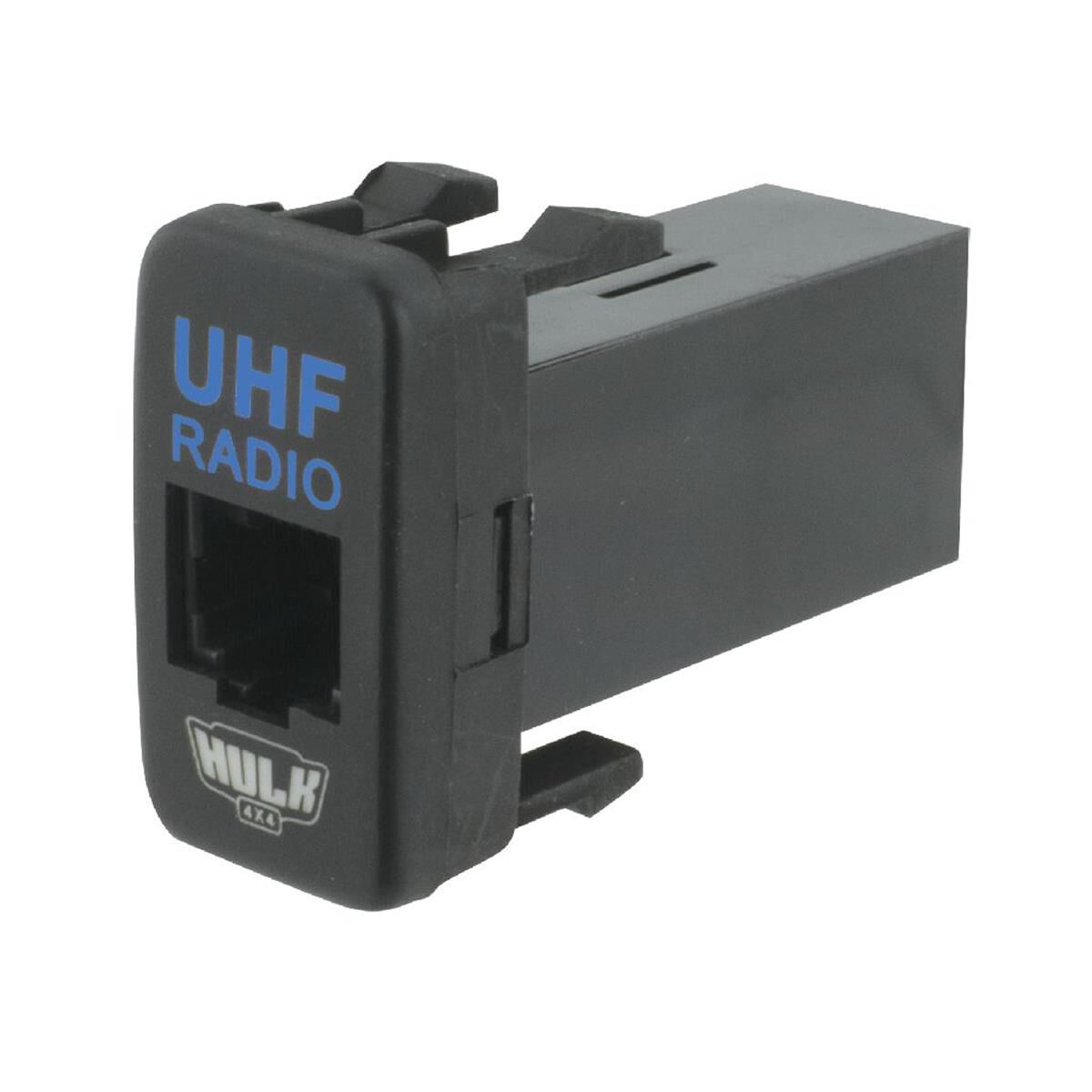 RJ45 UHF SOCKET OE RPL T/S EARLY TOYOTA BLUE LED 40 x 22mm, , scaau_hi-res