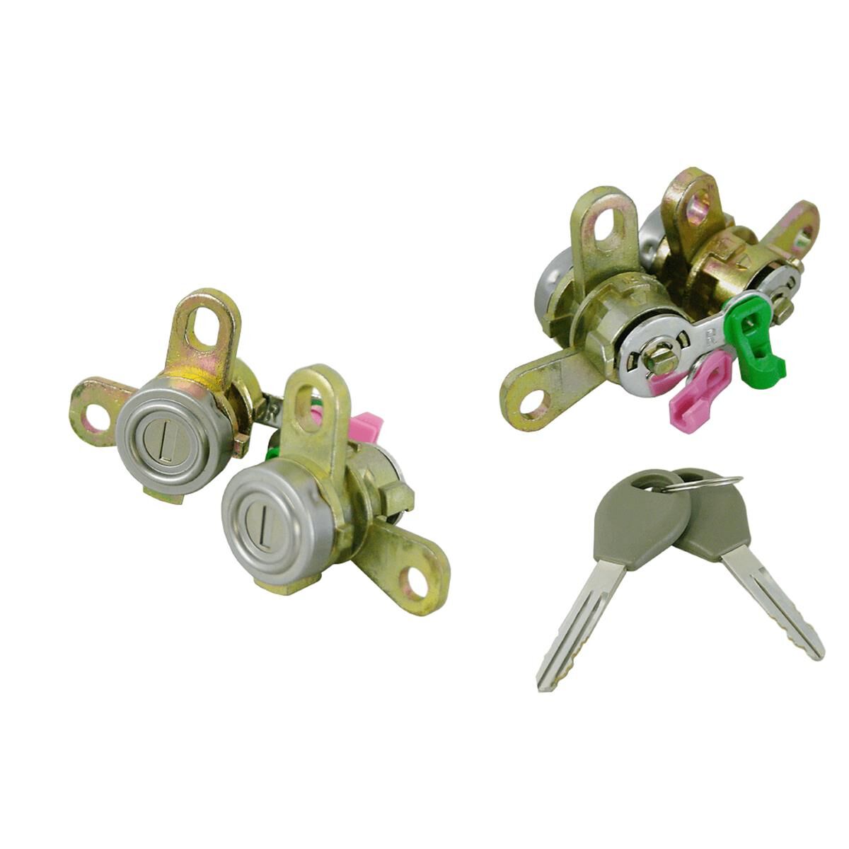 DOOR LOCK BARREL + KEYS KIT / LEFT & RIGHT HAND SIDE / SUITS PULSAR:00-06, , scaau_hi-res