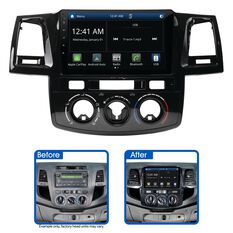 9" MULTIMEDIA RECEIVER TO SUIT TOYOTA HILUX (2005-2011) - WITH SWC, , scaau_hi-res