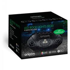 LED ROCK LIGHT 4 PACK RGB, , scaau_hi-res