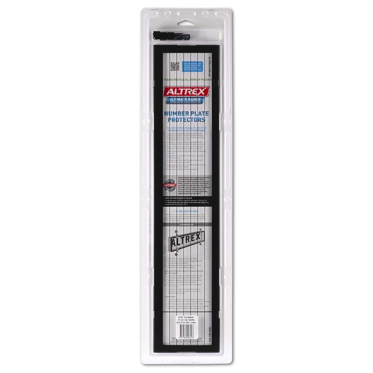 QLD AND VIC EUROPEAN SLIMLINE COMBINATION BLACK WITH LINES, , scaau_hi-res