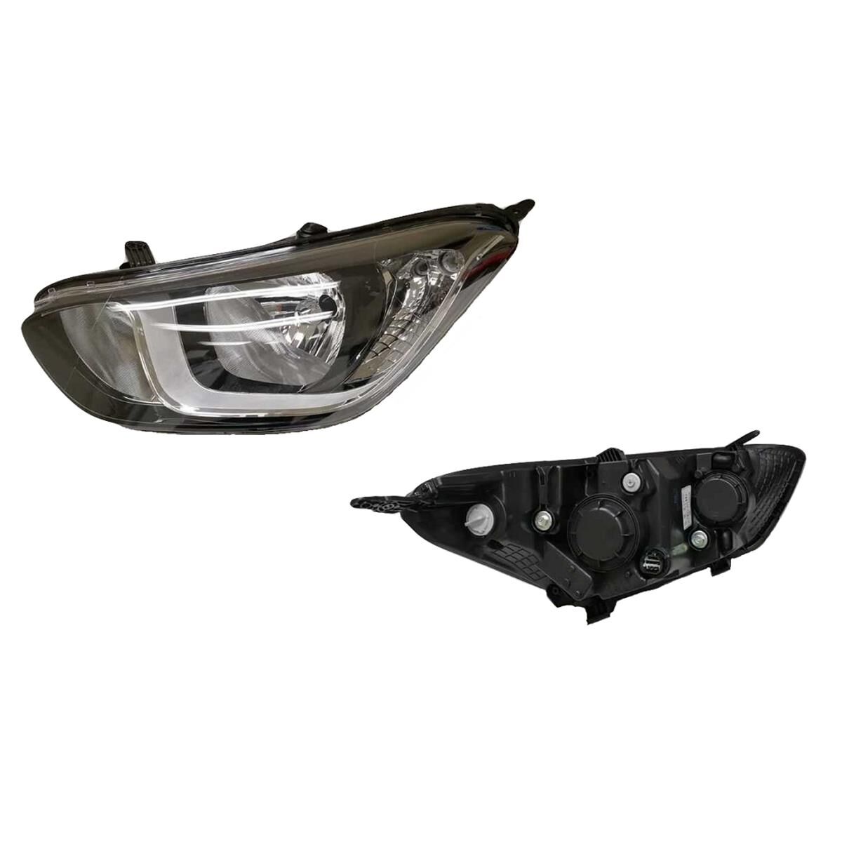 HYUNDAI I20 PB HEADLIGHT LEFT HAND SIDE, , scaau_hi-res