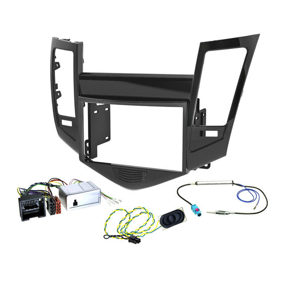 INSTALL KIT TO SUIT HOLDEN CRUZE JG, JH (GLOSS BLACK), , scaau_hi-res
