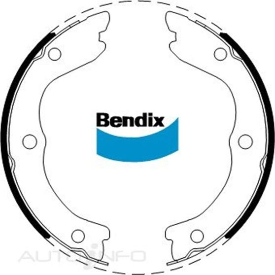 Bendix Park Brake Shoes - BS5252 | Supercheap Auto
