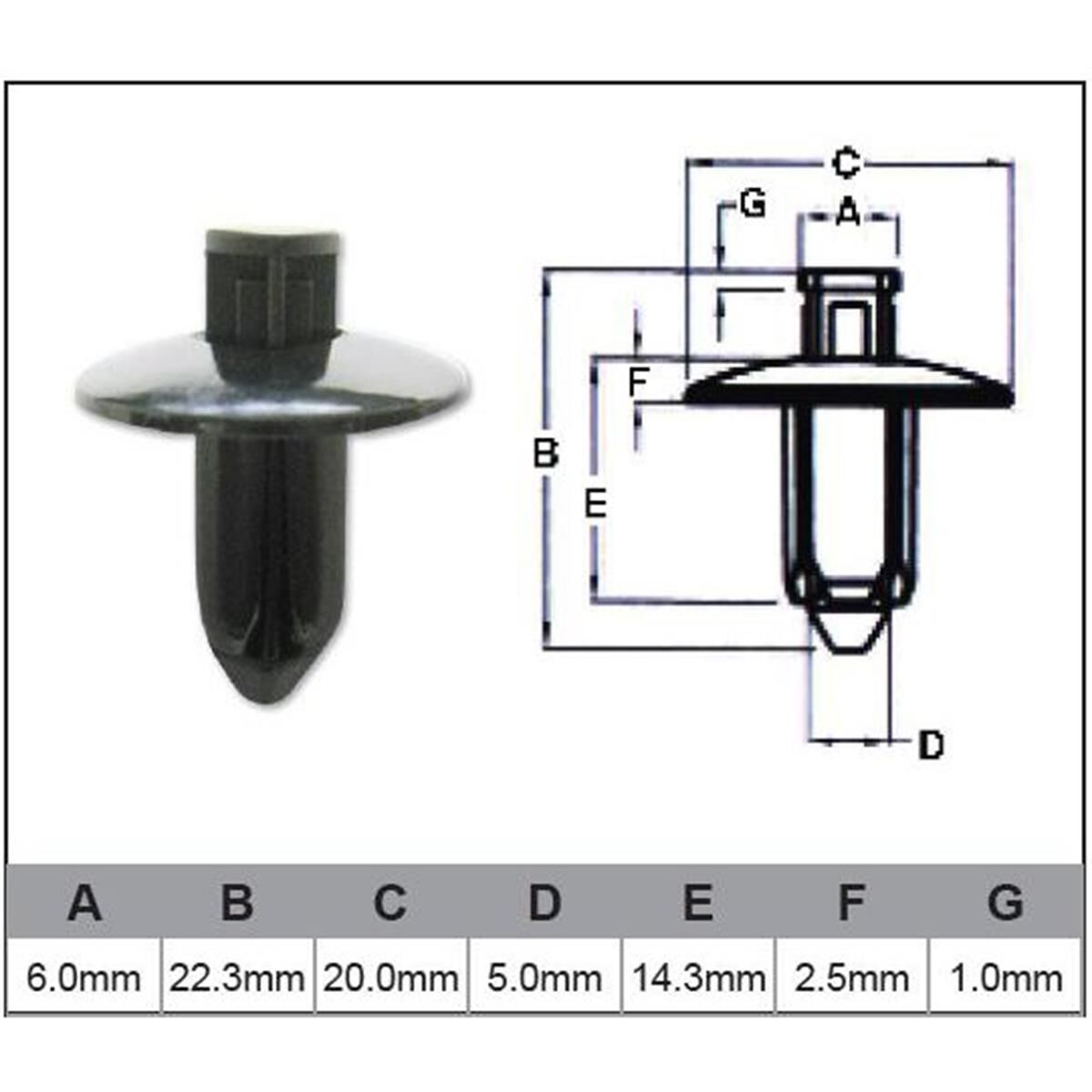 PKT 100 AUTOMOTIVE FASTENER, , scaau_hi-res