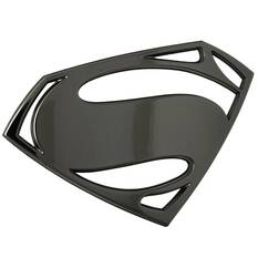 DAWN OF JUSTICE SUPERMAN 3D CAR EMBLEM (BLACK CHROME), , scaau_hi-res