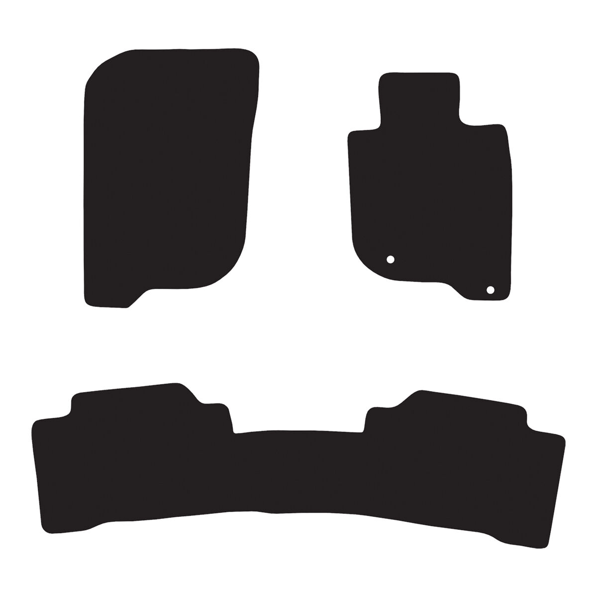 LUXURY CARPET CAR MATS FOR MITSUBISHI PAJERO SPORT (3RD GEN 5 SEAT) 2016 ONWARDS, , scaau_hi-res