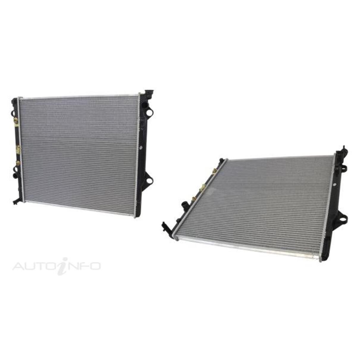 TOYOTA PRADO  ZJ120  02/2003 ~ 10/2009  RADIATOR  4.0 LITRE V6 PETROL AUTOMATIC - (1GRFE)  CORE SIZE: 645MM X 590MM X 25MM ( MEASURE TANK TO TANK FIRST, LENGTH AND THEN THICKNESS), , scaau_hi-res