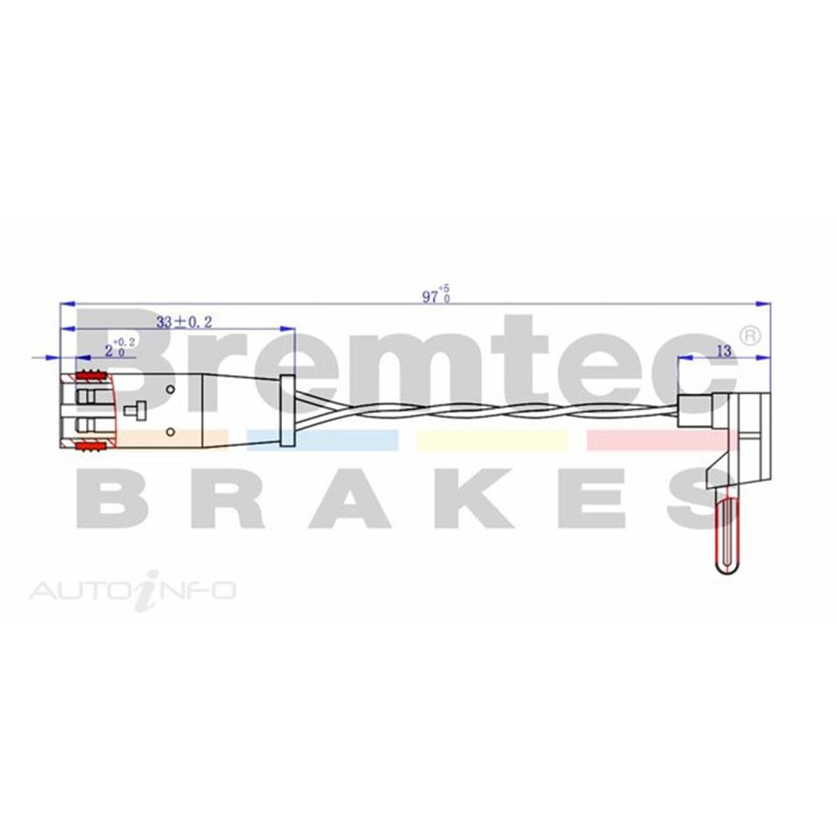 EUROLINE BRAKE WEAR SENSOR, , scaau_hi-res