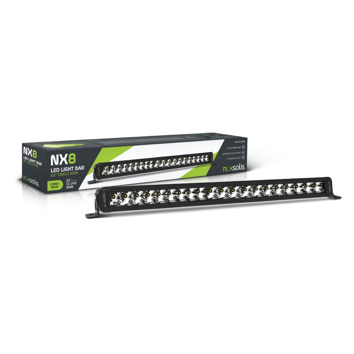 LED 22" LIGHT BAR SINGLE ROW - COMBO BEAM 9-36 VOLT, , scaau_hi-res