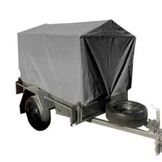 Sunrise Trailer Canvas Cover Suit Sunrise Cage - 6 x 4 x 3 Feet, , scaau_hi-res