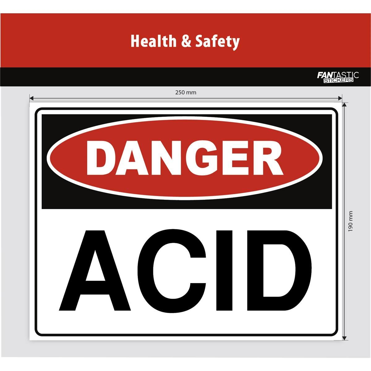 ACID DANGER SIGN 25CM, , scaau_hi-res