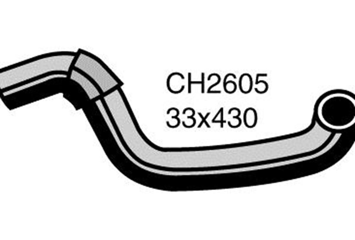 Radiator Upper Hose  - NISSAN NAVARA D21 - 2.4L I4  PETROL - Manual & Auto, , scaau_hi-res