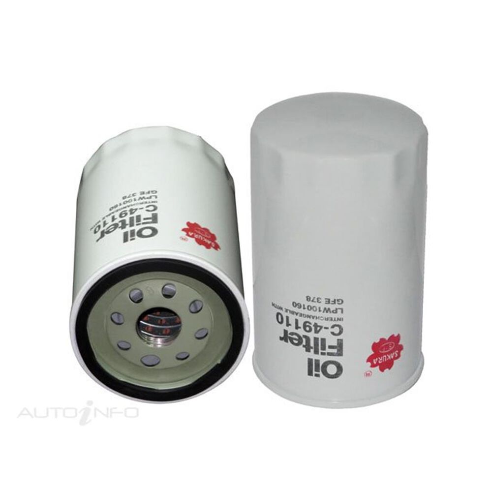 Sakura Oil Filter C49110 Supercheap Auto