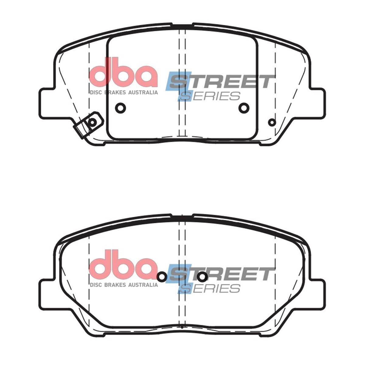 DBA SS STREET SERIES BRAKE PADS [ Hyundai Veloster 2011 - 2017 F ], , scaau_hi-res
