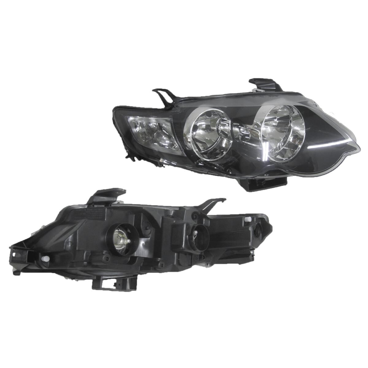 FORD FALCON XR6& XR8  FG  02/2008 ~08/2011  HEAD LIGHT BLACK  RIGHT HAND SIDE, , scaau_hi-res