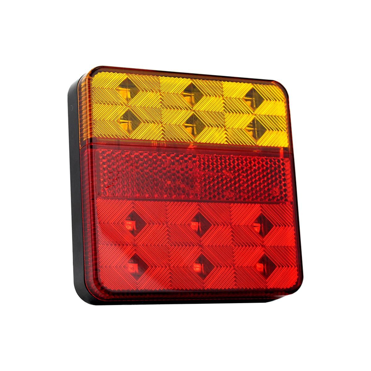 Sunrise LED Combo Light 100 x 100mm 12V Twin Pack, , scaau_hi-res