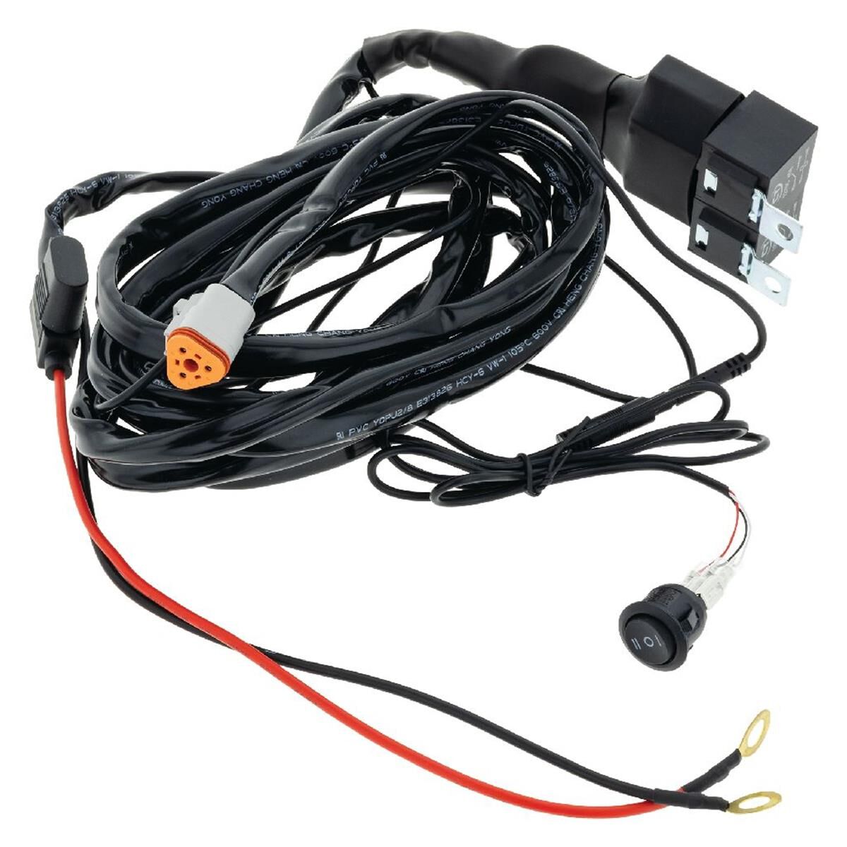 H/DTY 12V 40amp WIRING HARNESST/S DUAL COLOUR LIGHTBARS, , scaau_hi-res