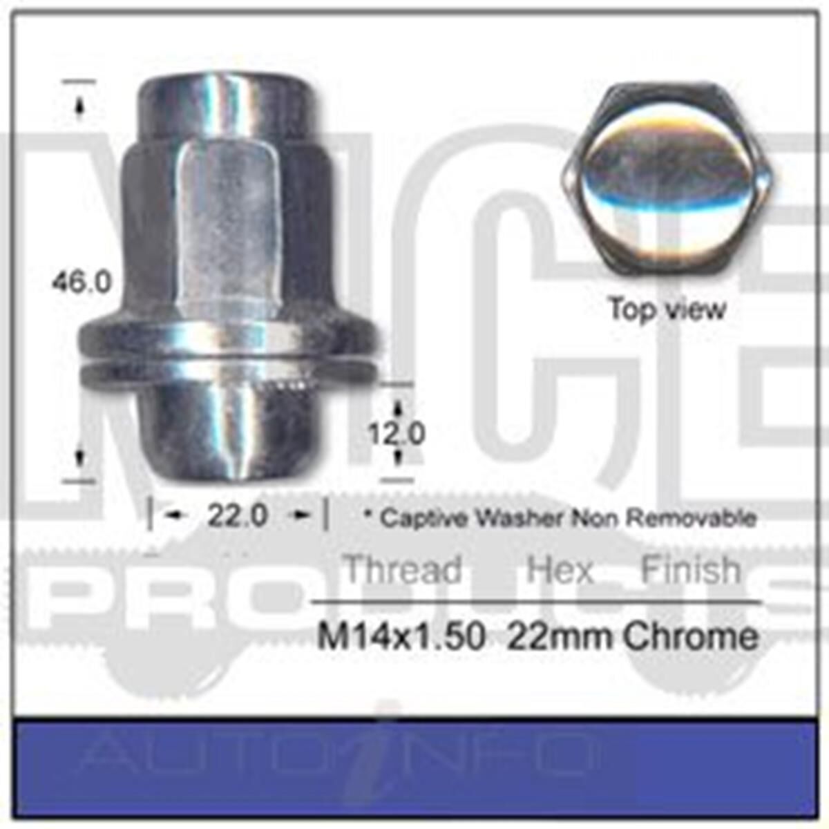 Chrome Nut, , scaau_hi-res