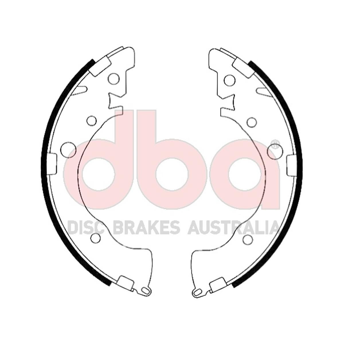 STREET SERIES BRAKE SHOES [HONDA 200MM], , scaau_hi-res