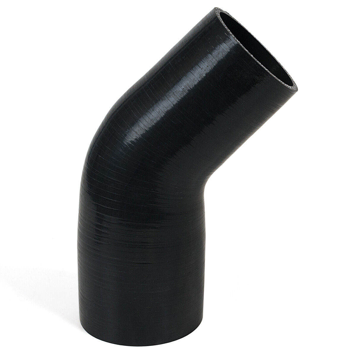 SAAS Silicone Reducer - 45 Degrees, 76 x 89mm, Black, SSH457689 ...