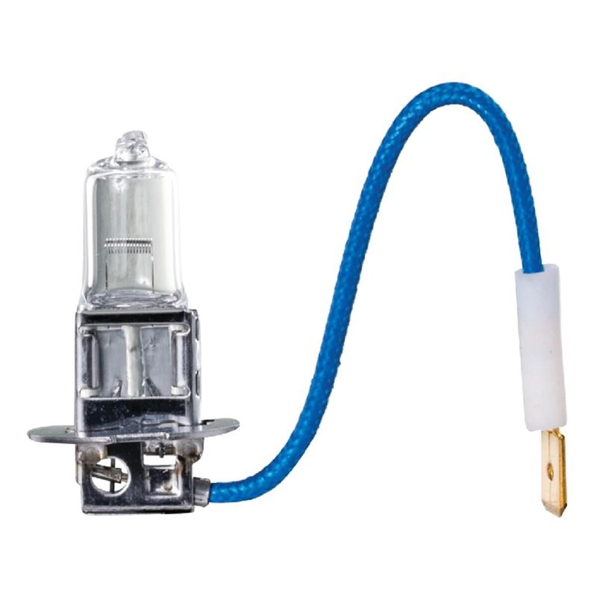 PKT 1 H3 HALOGEN GLOBE 12V 55WPK22s BASE LONG LIFE BOX, , scaau_hi-res