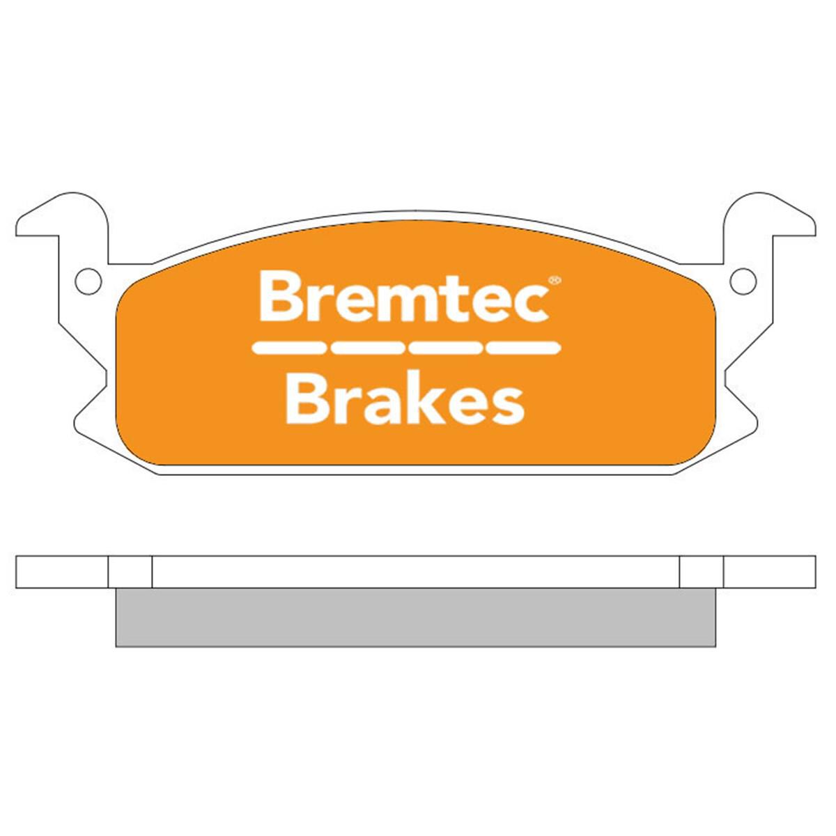 TRADE-LINE BRAKE PADS SET, , scaau_hi-res