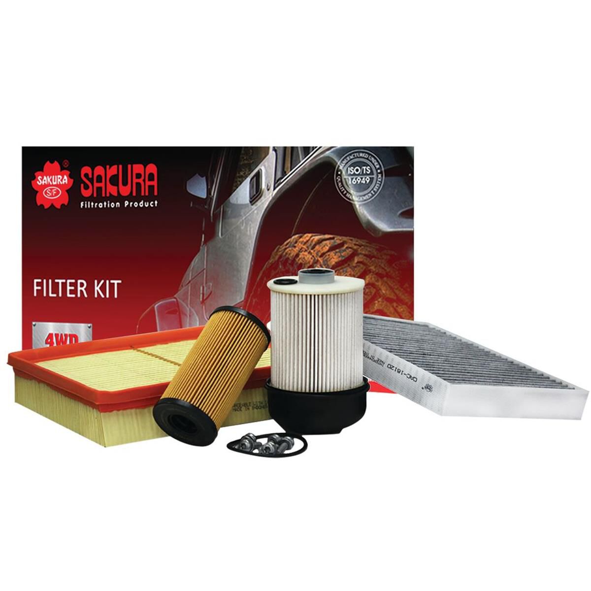 4WD FILTER KIT OIL AIR FUEL, , scaau_hi-res